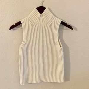 Turtle Neck Sweater Tank